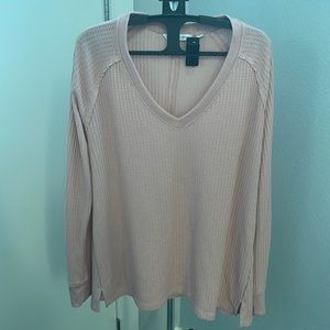Calvin Klein XL pink LS top